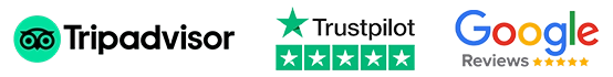 Reviewed on top travel platforms
