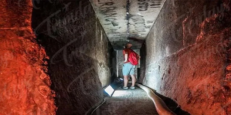 Black Pyramid Amenemhat III Structure