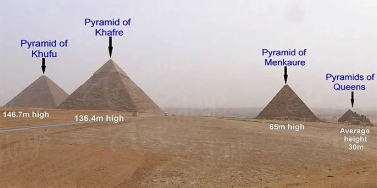 Khafre construction dimensions