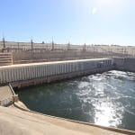 The powerful High Dam of Aswan a monumental feat of engineering in Egypt