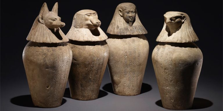 canopic jars ancient egyptian symbols and meaning tripidays egypt tours