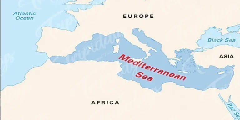 mediterranean sea map