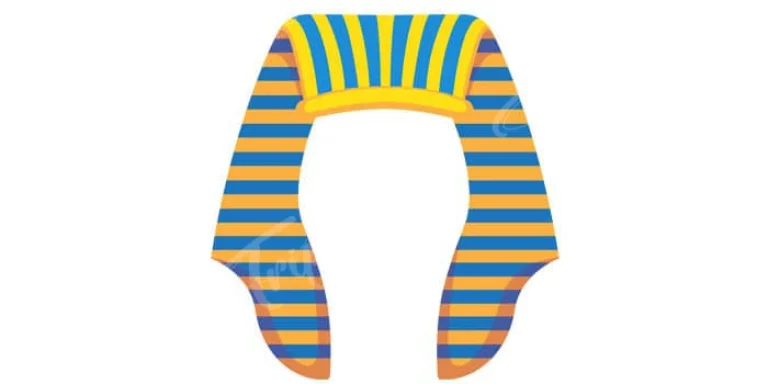 nemes headdress symbol ancient egyptian