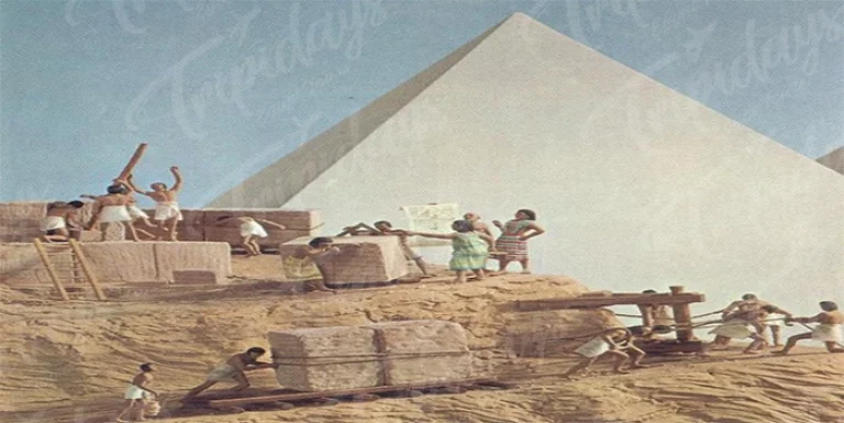 pyramids construction