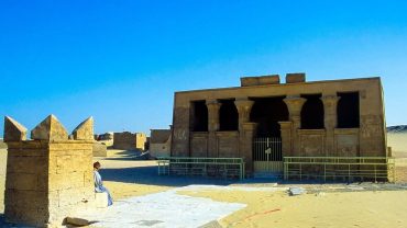 Tuna El-Gebel, known as the City of the Dead, is an ancient Egyptian archaeological site with tombs, catacombs, and historic artifacts.