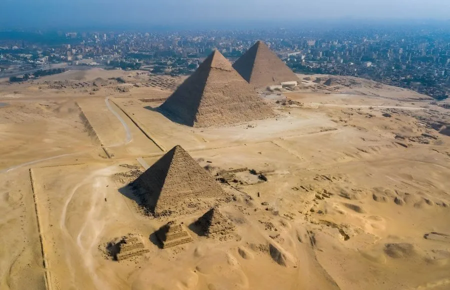 Aerial-View-Giza-Pyramids-Complex-Tripidays-Egypt-Tours-1