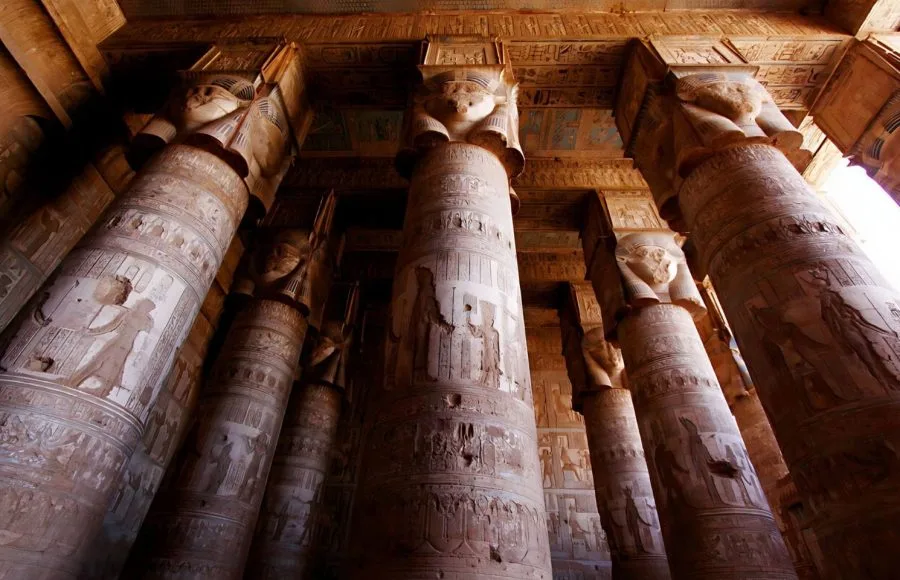 Hypostyle-Hall-of-Hathor-Temple-at-Dendera-Tripidays-Egypt-Tours