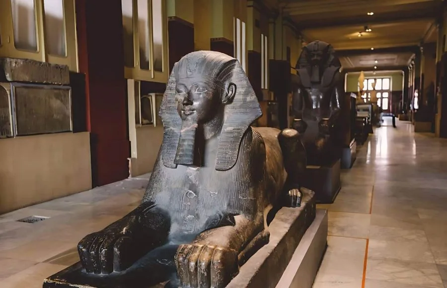 Sphinx-at-Egyptian-Museum-Tripidays-Egypt-Tours