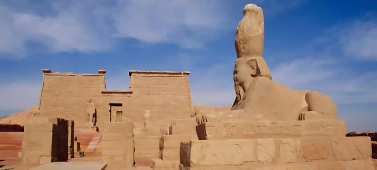 Day 3 Itinerary: Sunday - Visit Wadi El Seboua Temple and Sail to Aswan