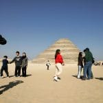 Tourists-in-front-of-the-Saqqara-Step-Pyramid-of-Djoser-Tripidays-Egypt-Tours