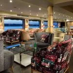 MS Acamar Nile Cruise, showing the ship's interior lounge