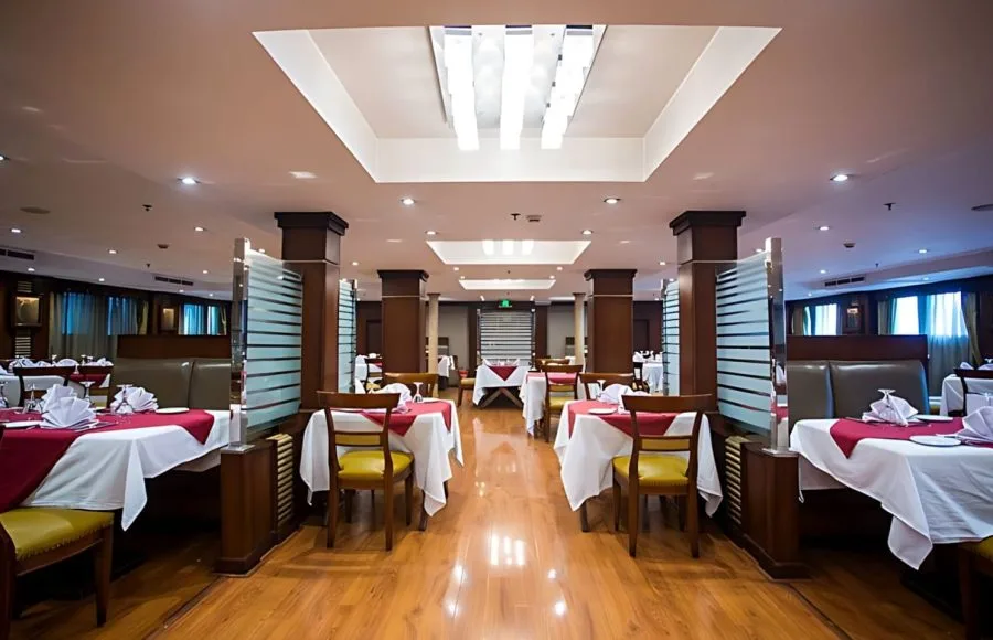 The dining room on the MS Concerto.