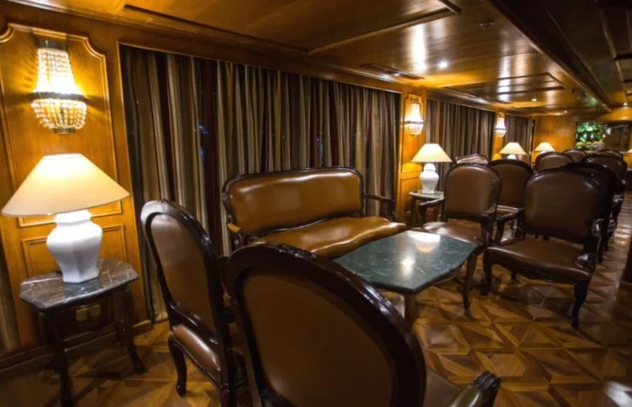 Lounge area on the Concerto Plus