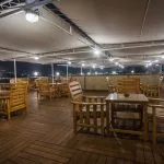 Sundeck bar of the Concerto Plus Nile Cruise