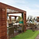 The sun deck on the Esplanade Nile Cruise.