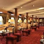 Lounge bar on the Iberotel MS Crown Emperor Nile Cruise.