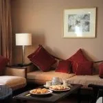 The sitting corner of a suite on the Jaz Nile Monarch.