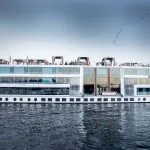 MS Le Fayan ship cruising on the Nile River.