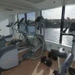 Fitness Center with River View on MS Le Fayan II Nile Cruise