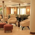 Seating Area in the Main Lounge of MS Le Fayan II Nile Cruise