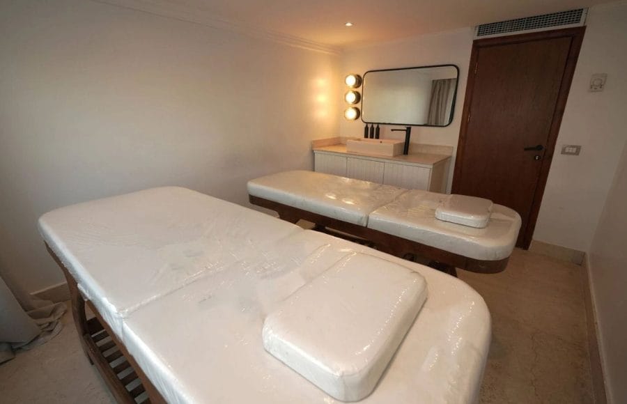 Massage and Treatment Room in the Spa of MS Le Fayan II Nile Cruise