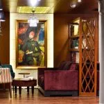 The luxurious lounge on the MS Mayflower Nile Cruise.