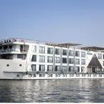 MS Princess Sarah II Nile Cruise ship sailing on the Nile River.