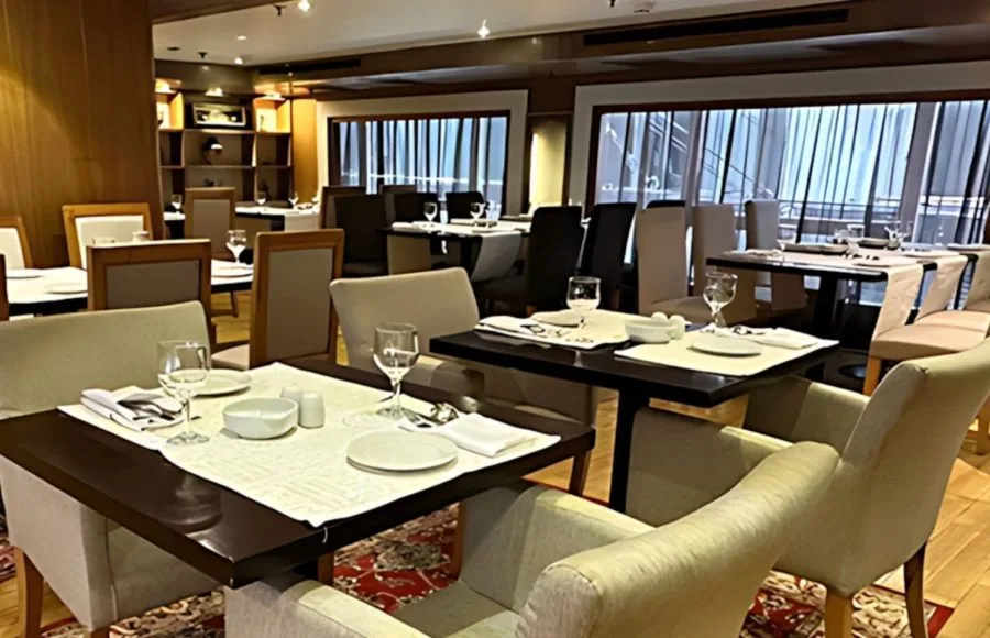 Indulge in an exquisite dining experience aboard the luxurious Salima Nile Cruise, offering unparalleled views and elegant ambiance for your journey along the historic Nile.
