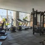 A well-equipped gym on the MS Semeramis I Nile cruise.