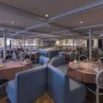 The main dining room on the MS Semiramis I Nile Cruise.