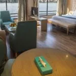The luxurious and spacious Royal Suite on the MS Semeramis I Nile Cruise.