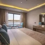 Single cabin with a Nile view on the MS Semiramis II