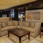 The reception area on the MS Steigenberger Legacy.