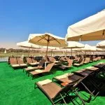 The sun deck on the Steigenberger Legacy ship.