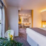 A luxurious and modern Nile view cabin providing comfortable accommodation for your journey on the fabulous Tamar Henna nile cruise