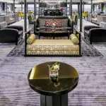 Movenpick MS Sunray lounge area with stylish seating and large windows for a perfect Nile River cruise.