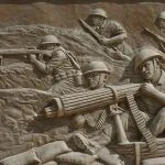 Carved-Relief-At-El-Alamein-Military-Museum