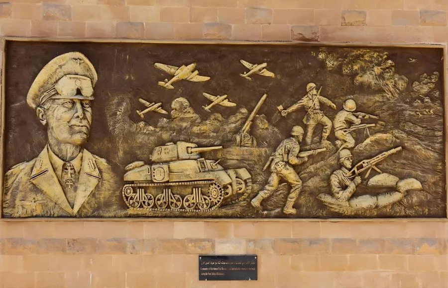 El-Alamein-War-Memorial-Museum-Rommel-Germans-Mural