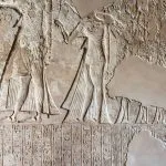 Inside-South-Tomb-Burial-Chamber-With-Relief-At-Amarna