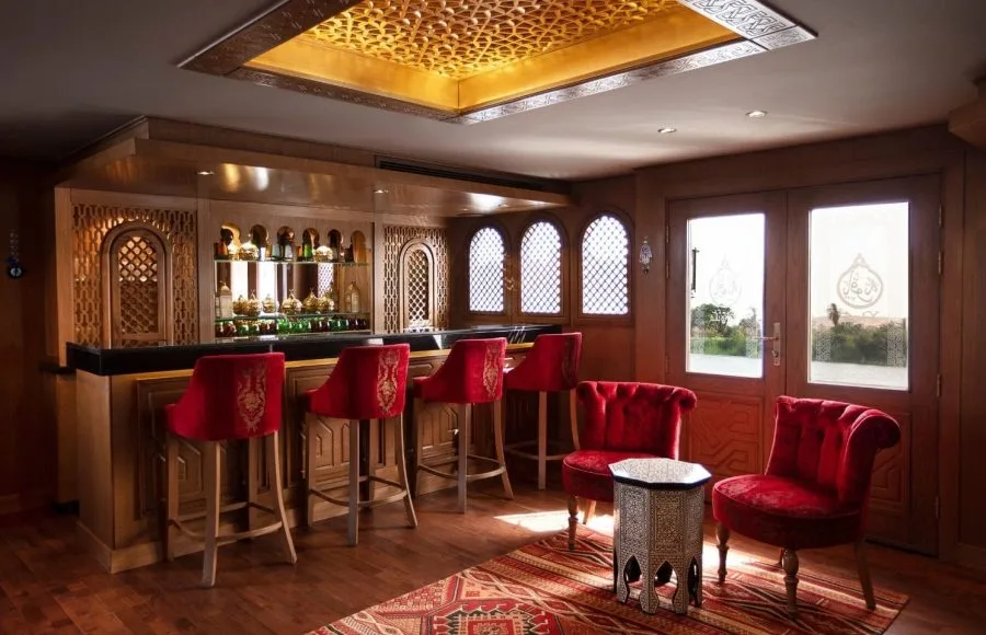 Jaz Yakouta Dahabiya Nile Cruise Lounge Bar
