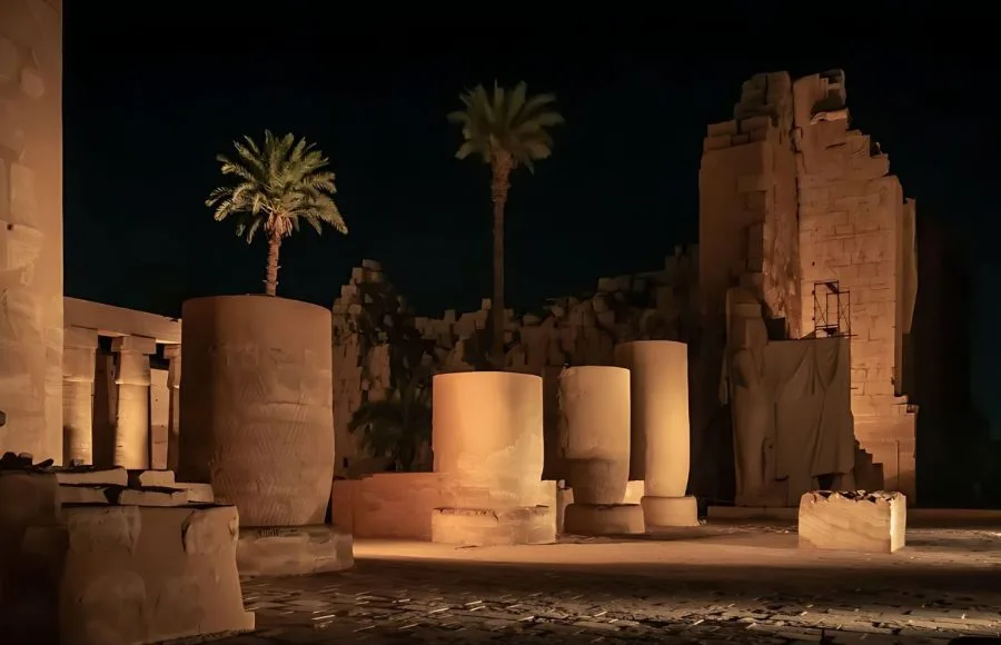 Light-Show-In-Karnak-Temple-In-Egypt