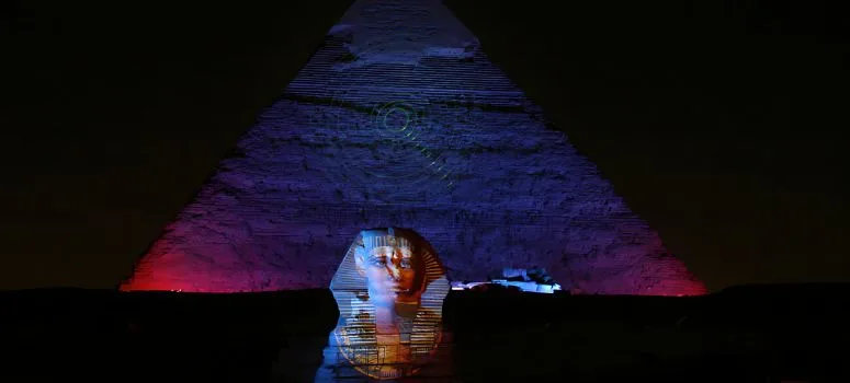 Giza Pyramids Sound & Light Show With Dinner