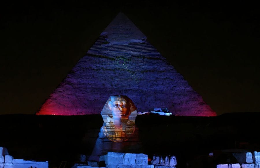 Sound and Light Show at Giza Pyramids With Dinner