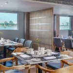 Dining room on the Historia Nile Cruise.