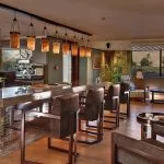 Bar area on the MS Sanctuary Nile Adventurer.