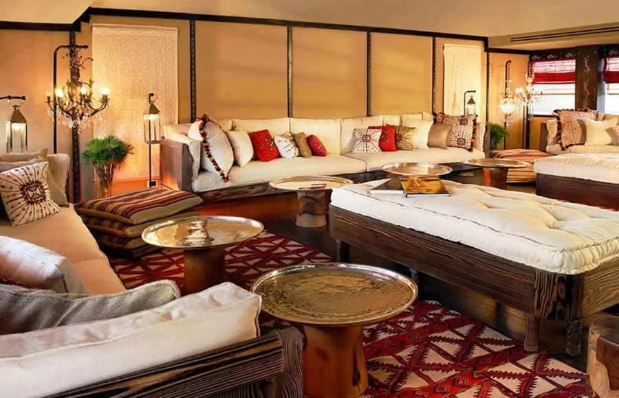 Luxurious restaurant on the Sanctuary Sun Boat III Nile Cruise.