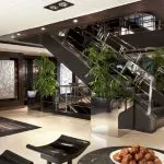 Grand lobby on the Sanctuary Sun Boat IV Nile Cruise ship.