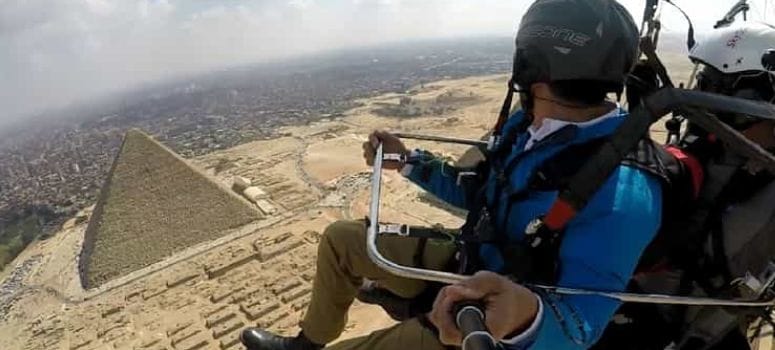 Paragliding Pyramids Experience Flying Above Egypt’s Ancient Wonders