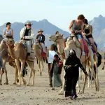 Bedouin-Village-Woman-With-Dromedary-Hurghada