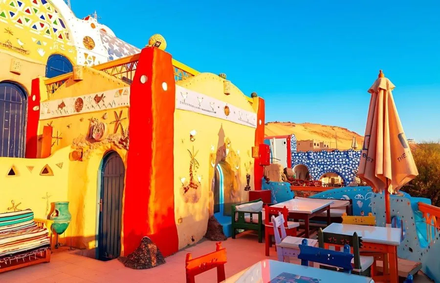 Dawn-in-the-famous-Nubian-village-Aswan